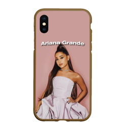 Чехол для iPhone XS Max матовый Ariana Grande Ариана Гранде