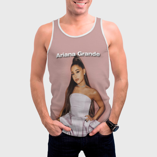 Мужская майка 3D Ariana Grande Ариана Гранде, цвет 3D печать - фото 3