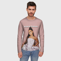 Мужской лонгслив 3D Ariana Grande Ариана Гранде - фото 2