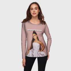 Женский лонгслив 3D Ariana Grande Ариана Гранде - фото 2