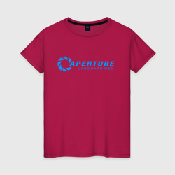 Женская футболка хлопок Portal