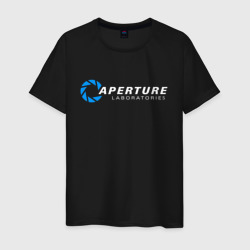 Portal – Мужская футболка хлопок с принтом купить со скидкой в -20%