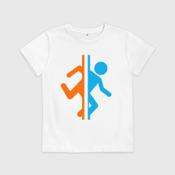 Детская футболка хлопок Portal 2