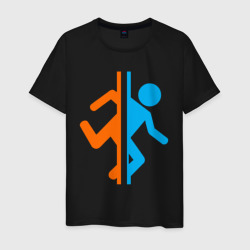 Мужская футболка хлопок Portal 2
