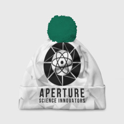 Шапка 3D c помпоном Portal
