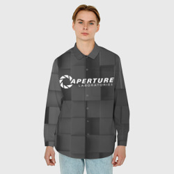 Мужская рубашка oversize 3D Portal - фото 2