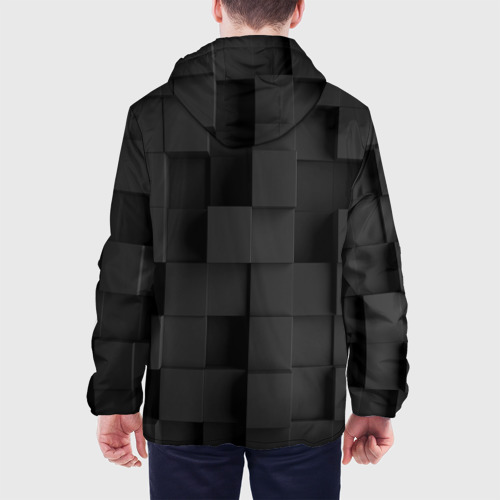 Мужская куртка 3D с принтом Portal, вид сзади #2