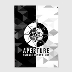 Постер Портал 2 лого