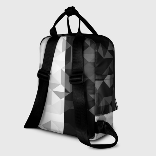 Женский рюкзак 3D с принтом PORTAL 2 | ПОРТАЛ 2, вид сзади #1