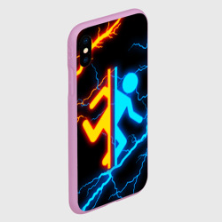 Чехол для iPhone XS Max матовый Portal - фото 2