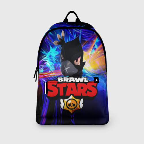 Рюкзак 3D с принтом Brawl Stars - Crow, вид сбоку #3