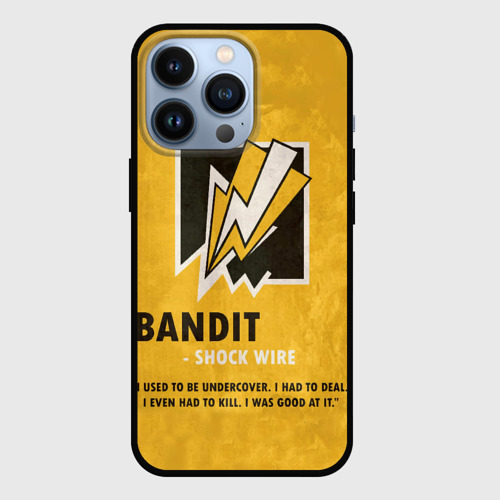 Чехол для iPhone 13 Pro с принтом Bandit R6s, вид спереди #2