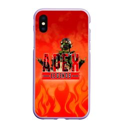 Чехол для iPhone XS Max матовый Apex Legends