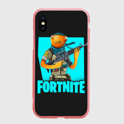 Чехол для iPhone XS Max матовый Fortnite