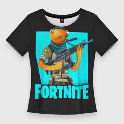 Женская футболка 3D Slim Fortnite