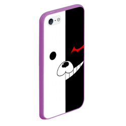 Чехол для iPhone 5/5S матовый Monokuma - фото 2