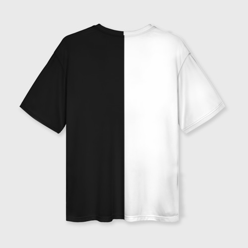 Женская футболка oversize 3D Monokuma, цвет 3D печать - фото 2