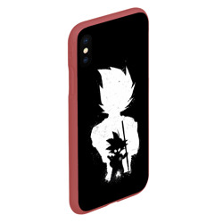 Чехол для iPhone XS Max матовый Mini Dragon Ball - фото 2