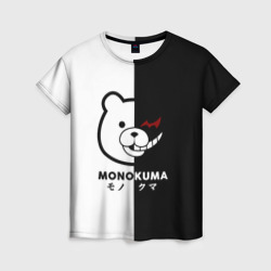 Женская футболка 3D Monokuma