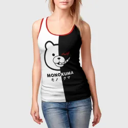 Женская майка 3D Monokuma - фото 2