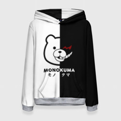 Женская толстовка 3D Monokuma