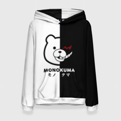 Женская толстовка 3D Monokuma