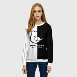 Женский свитшот 3D Monokuma - фото 2