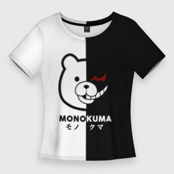 Женская футболка 3D Slim Monokuma