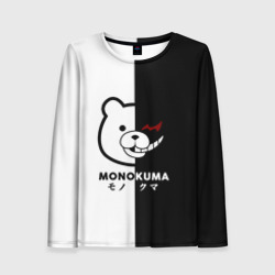 Женский лонгслив 3D Monokuma