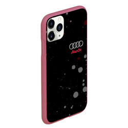 Чехол для iPhone 11 Pro Max матовый Audi Ауди +Спина - фото 2