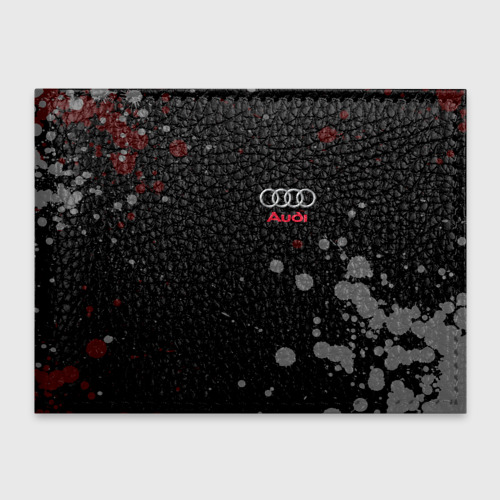 Обложка для студенческого билета Audi Ауди +Спина, цвет черный