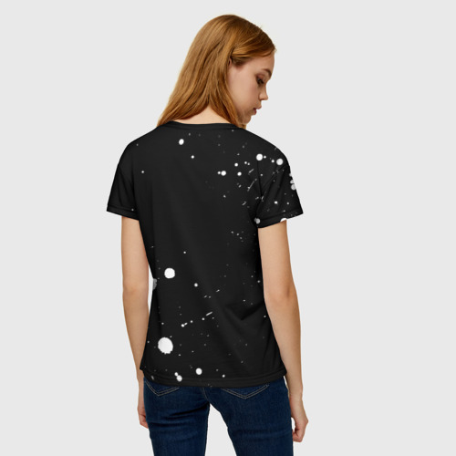 Женская футболка 3D с принтом АлисА | Alisa (Z), вид сзади #2