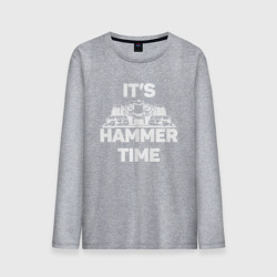 Мужской лонгслив хлопок It's hammer time