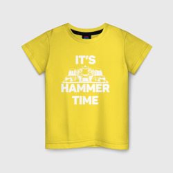 Детская футболка хлопок It's hammer time