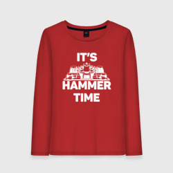 Женский лонгслив хлопок It's hammer time