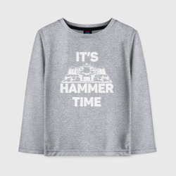 Детский лонгслив хлопок It's hammer time