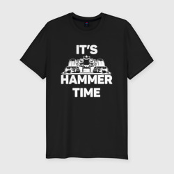 Мужская футболка хлопок Slim It's hammer time