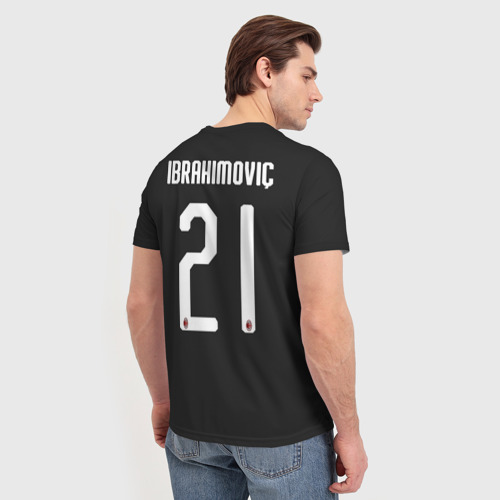 Мужская футболка 3D Ibrahimovic third 19-20 - фото 4