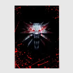 Постер Ведьмак the Witcher Геральт