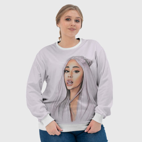 Женский свитшот 3D Ariana Grande (Ариана Гранде), цвет 3D печать - фото 6