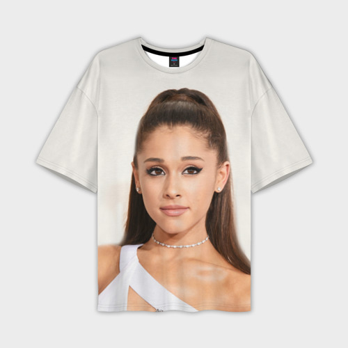 Мужская футболка oversize 3D Ariana Grande Ариана Гранде, цвет 3D печать