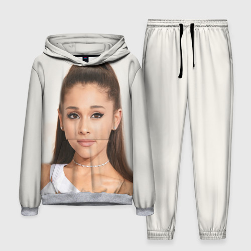 Мужской костюм с толстовкой 3D Ariana Grande Ариана Гранде, цвет меланж