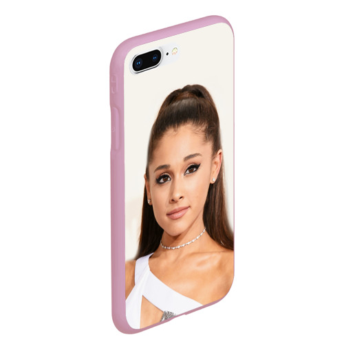 Чехол для iPhone 7Plus/8 Plus матовый Ariana Grande Ариана Гранде, цвет розовый - фото 3