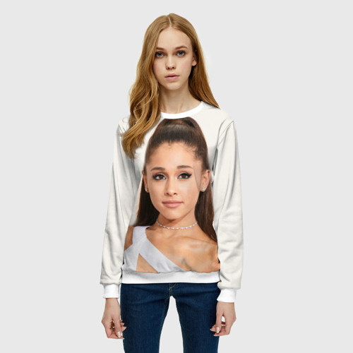 Женский свитшот 3D Ariana Grande Ариана Гранде, цвет 3D печать - фото 3