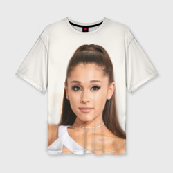 Женская футболка oversize 3D Ariana Grande Ариана Гранде
