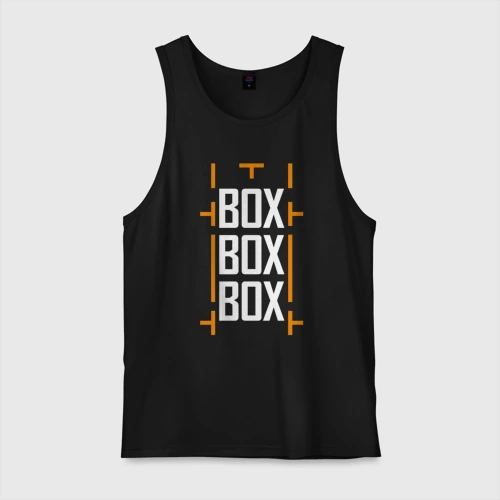 Мужская майка хлопок Box box box