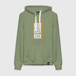 Женская толстовка хлопок Box box box