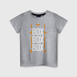 Детская футболка хлопок Box box box