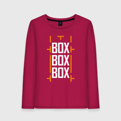 Женский лонгслив хлопок Box box box