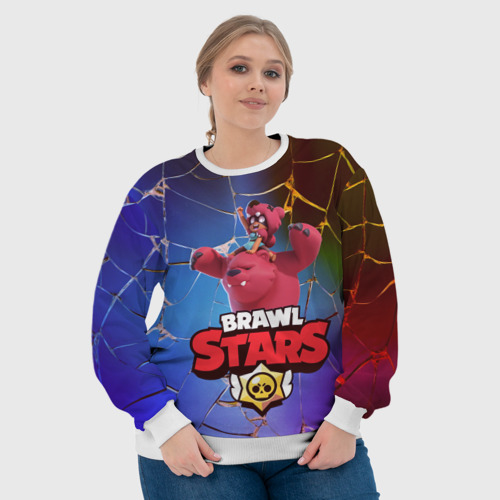 Женский свитшот 3D Brawl Stars - Nita, цвет 3D печать - фото 6